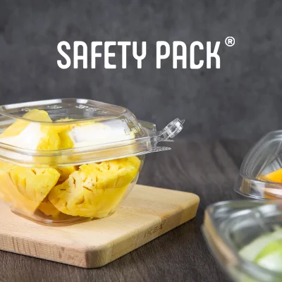 Safety Pack Tamper-Evident RPET Food Packaging