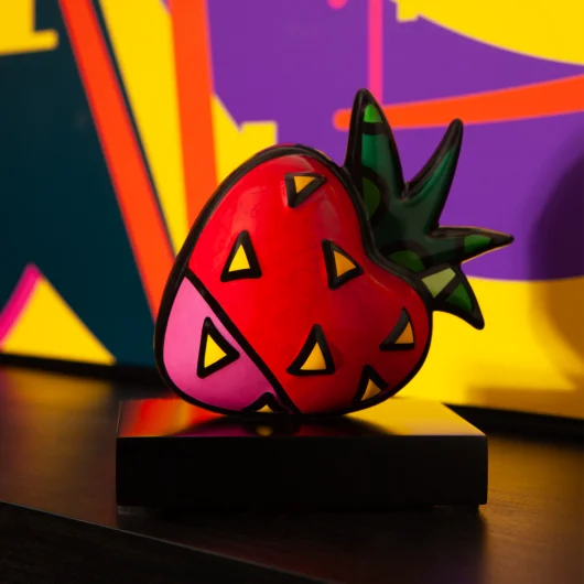 Pop Art Romero Britto Strawberry