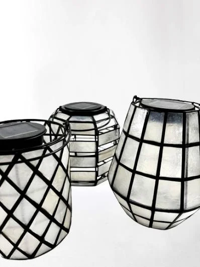 Capiz Lanterns Decor