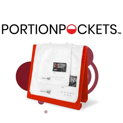 Portion Pockets Food Prep Portioning Bags