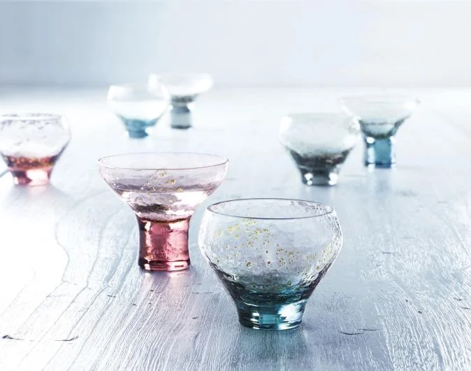 Yachiyogama Tableware Glass Handmade