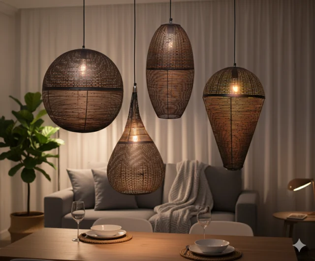 Decorative Cutwork Pendant Lamp