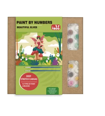 Kids DIY Painting by Numbers