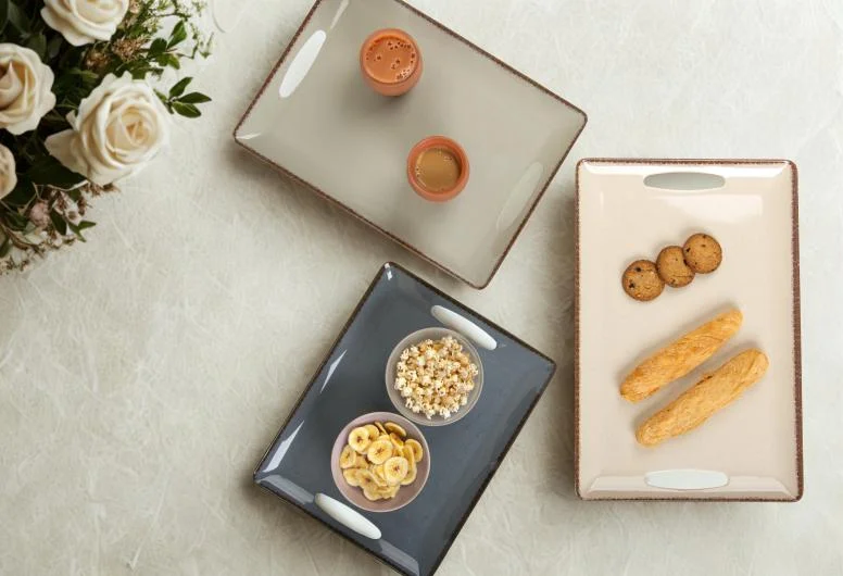 Pormela Rusty Collection Trays