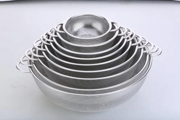 Stainless Steel Punching Hole Colander