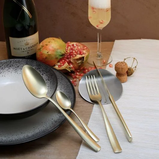 Champagne Finishing Cutlery