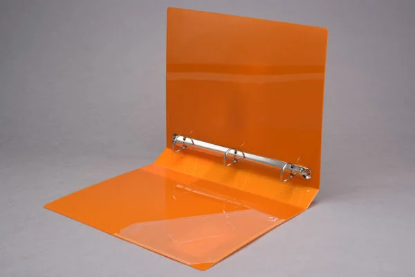 Transparent Folder with Metal Binder