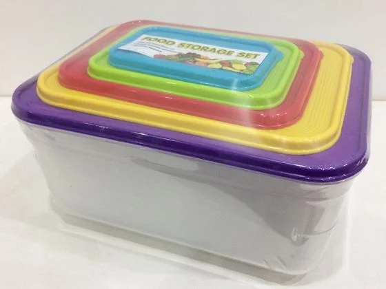 Five-Size Food Storage Container Set