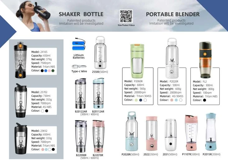 Tornado Mixer Rechargeable Juicer Set