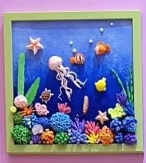 Underwater World Ceramic Decor