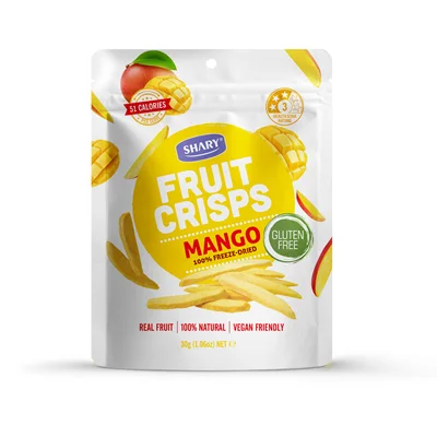 Chips di mango liofilizzato