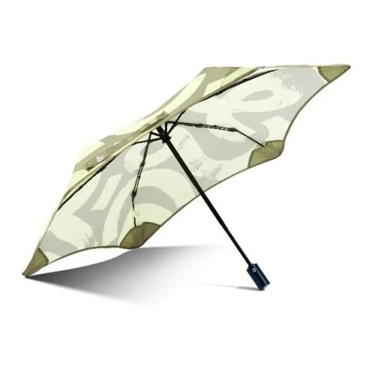 Refreshing Rounded Anti-Rebound Folding Umbrella