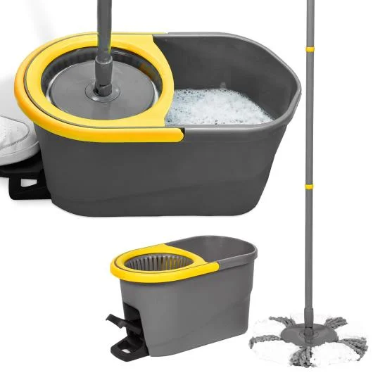 Foot Pedal Spin Mop System