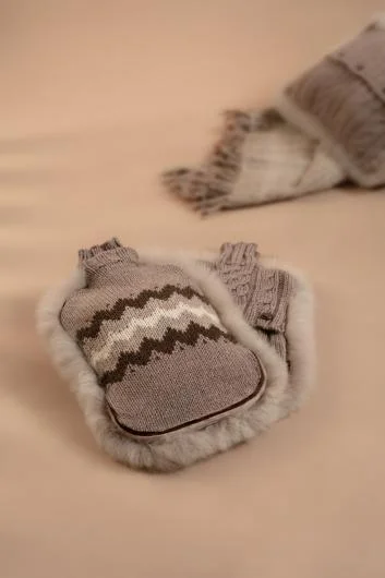Baby Alpaca Huacaya Water Bag Cover