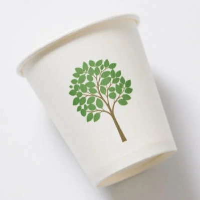 PHA and Silica Coated Paper Cups