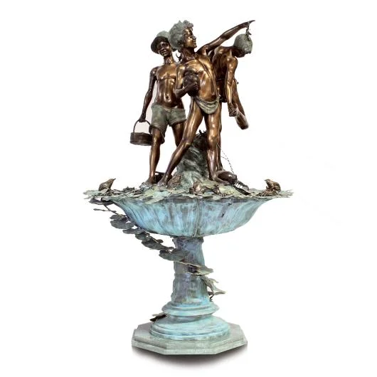 Fishermen's Fountain Bronze Sculpture