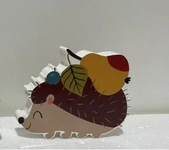 MDF Hedgehog Table Decor