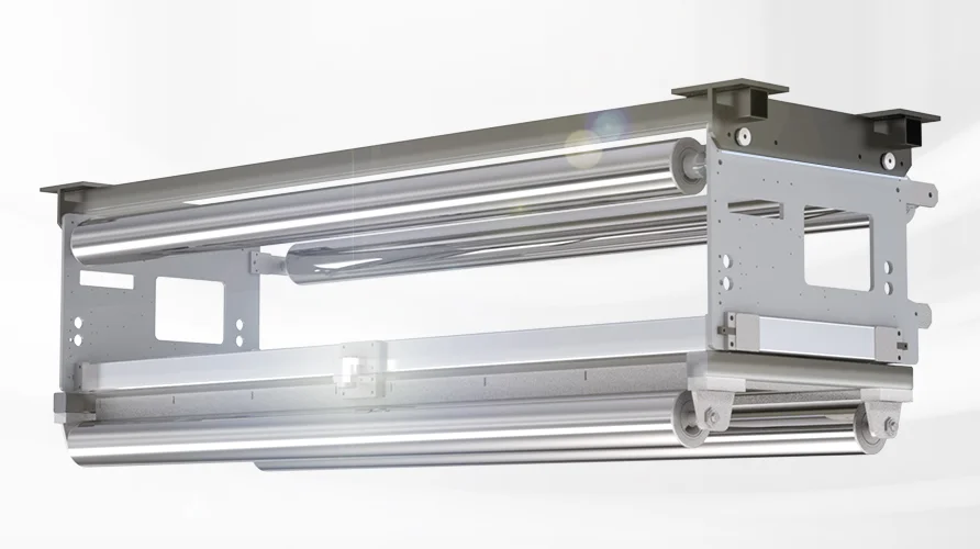 Web guiding systems for corrugated board production