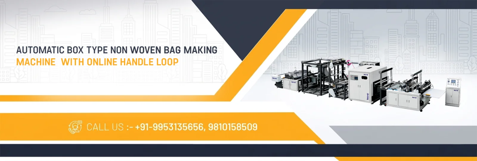 Automatic Non-Woven Box Bag Making Machine