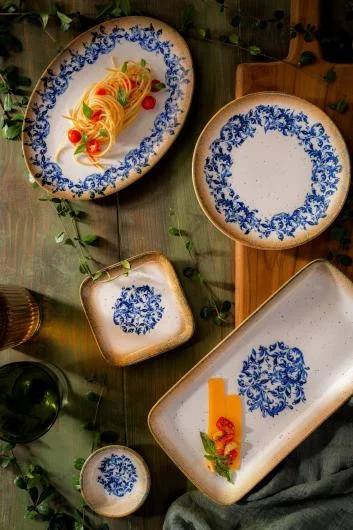 Amalfi Hand-Painted Porcelain Tableware