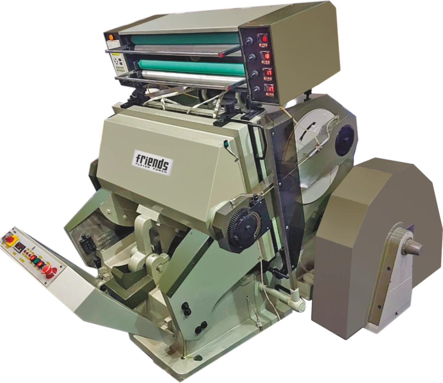 Hot Foil Emboss Die Cutting Machine
