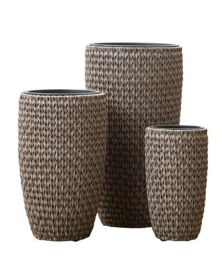 Poly Rattan Planter