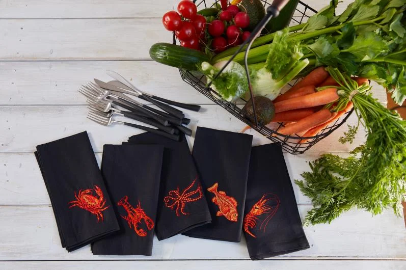Vista Portuguese Embroidered Napkins