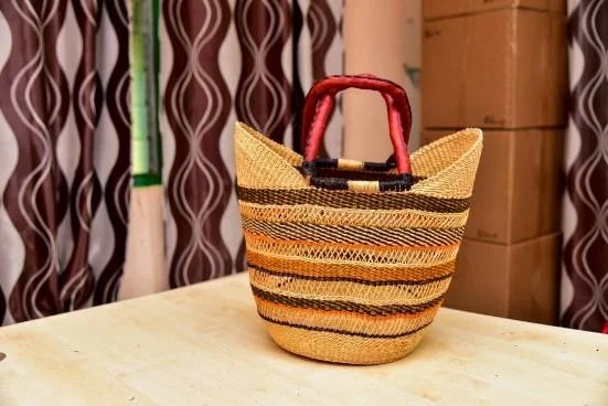 Laundry Straw Basket