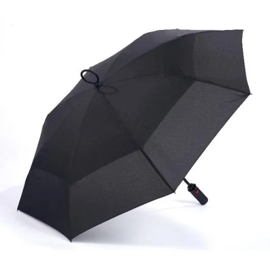 Two-Fold Double-Decker Reverse Parachute Umbrella