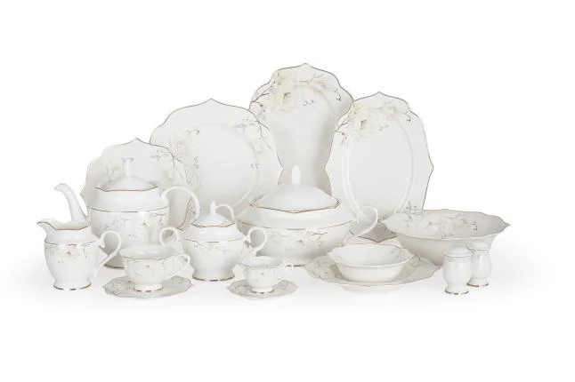 New Bone China 110pcs Set