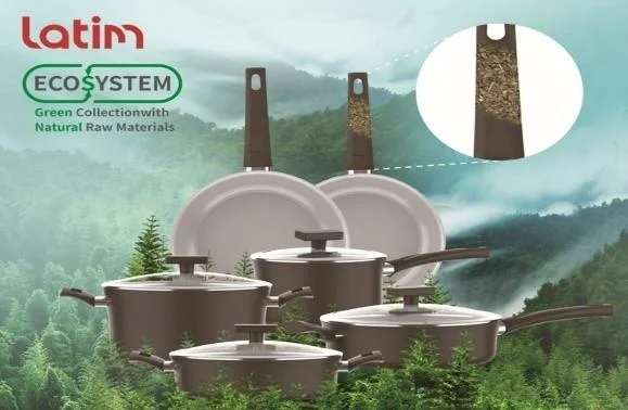 Pressed Aluminum Recycled Material Cookware