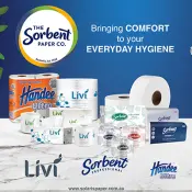 Carta igienica per bagni commerciali