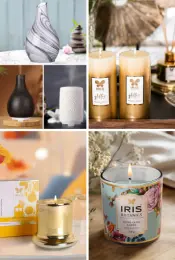 Candles and Ultrasonic Diffuser