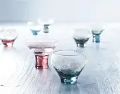 Yachiyogama Tableware Glass Handmade