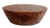 Teak Slice Coffee Table