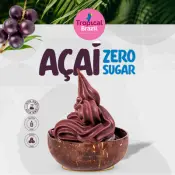 Zero Sugar Açaí Cream for Soft Serve Machines