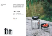 Bobber Jerrycan Qida Bankası ilə Qaşıq