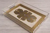 Wood and Plexi Tray