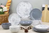 Pad Printed Porcelain Dinner Set