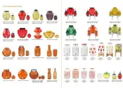 Color Spraying Fruit Glass Dispenser