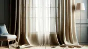 Cortinas Enroladas e Prontas