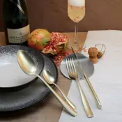 Champagne Finishing Cutlery