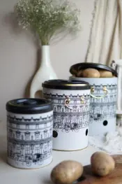Evle City Collection Potato Onion Garlic Set