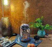 Diffusore di Aroma ad Ultrasuoni Umidificatore e Luce d'Atmosfera