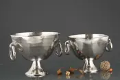 Aluminum Bowl on Base