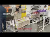 Máquina de Costura de Caixas de Papelão Corrugado Semi-Automática