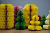 Paper Honeycomb Decorations