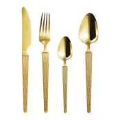 16/24pcs 18/0 Stainless Steel Cutlery Set