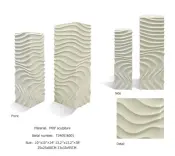 Embossed Decorative Pedestal Stands
