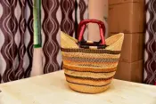 Laundry Straw Basket